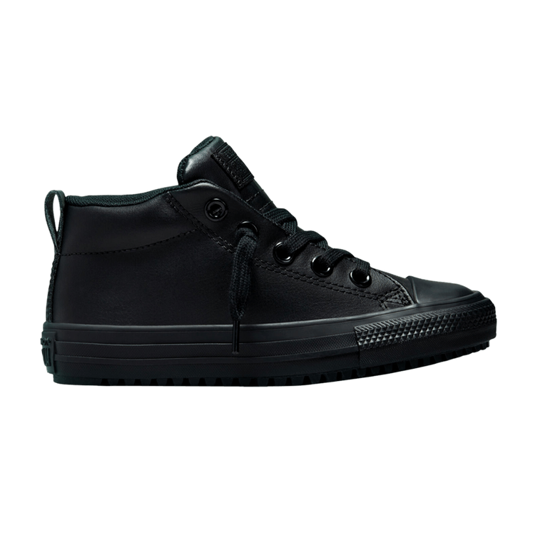 Converse Chuck Taylor All Star Counter Climate Mid GS 'Triple Black' — Black/Black/Black