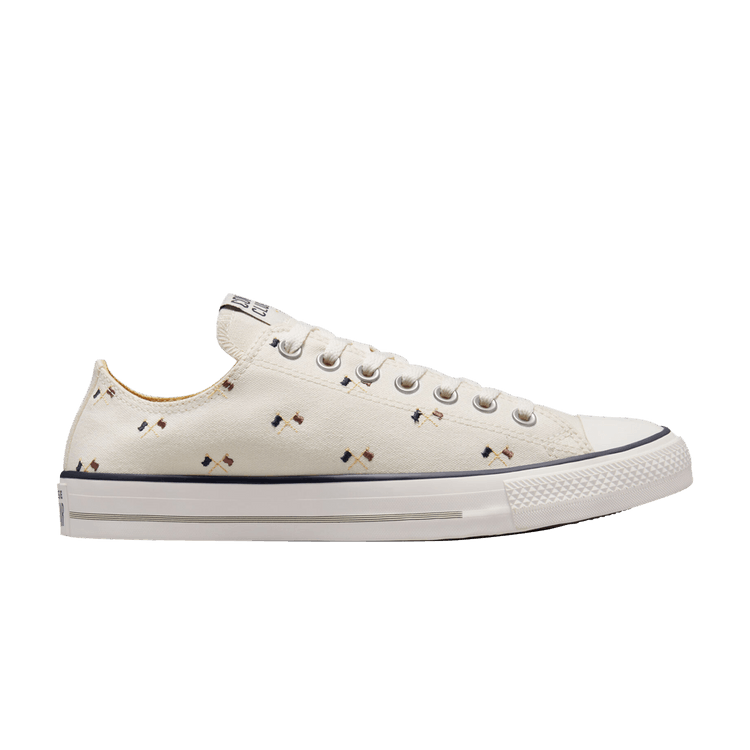 Converse Chuck Taylor All Star Low 'Clubhouse - Golf Club' — Egret/Red Oak/Obsidian