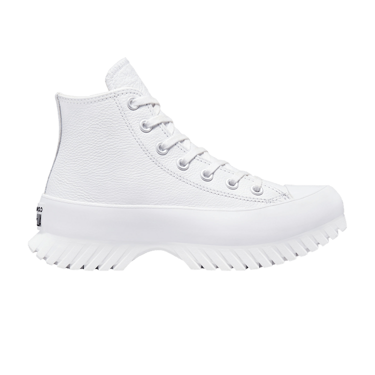 Converse Chuck Taylor All Star Lugged 2.0 Leather High 'White Black' — White/Egret/Black