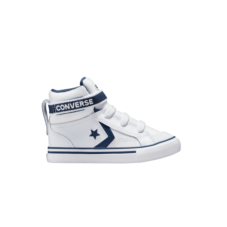 Converse Pro Blaze Strap High Easy-On TD 'Varsity Club' — White/Navy/White