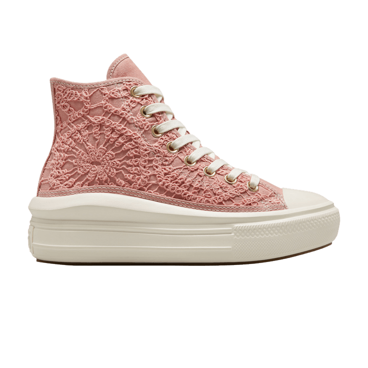 Converse Wmns Chuck Taylor All Star Move Platform High 'Daisy Cord' — Canyon Dusk/Rust Pink/Egret