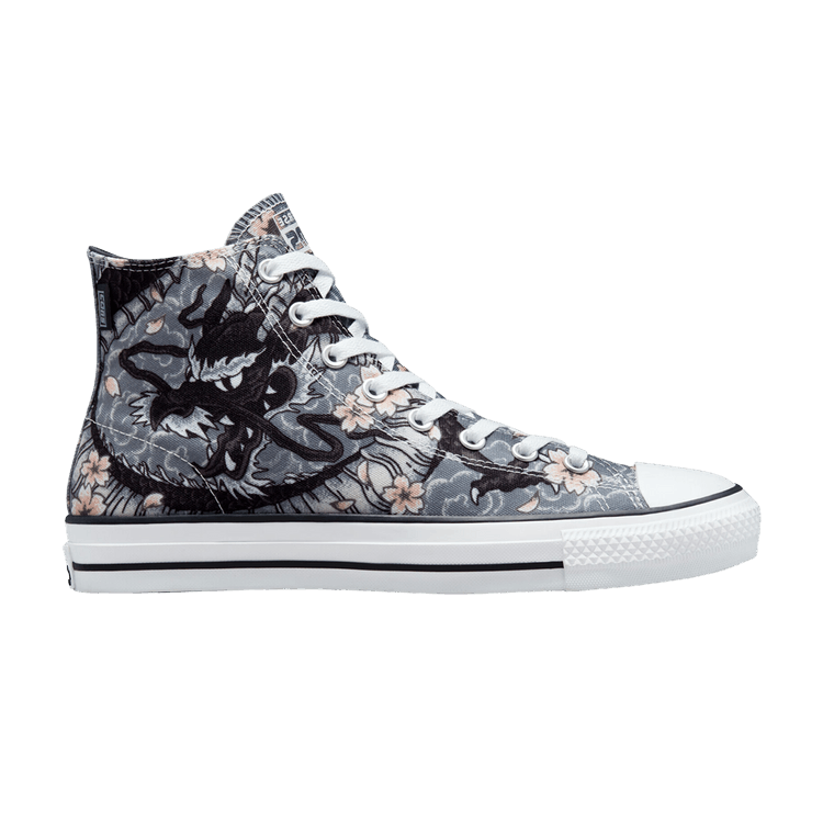 Converse Chuck Taylor All Star Pro High 'Tattoo Art' — Storm Wind/Ash Stone/Pink Clay