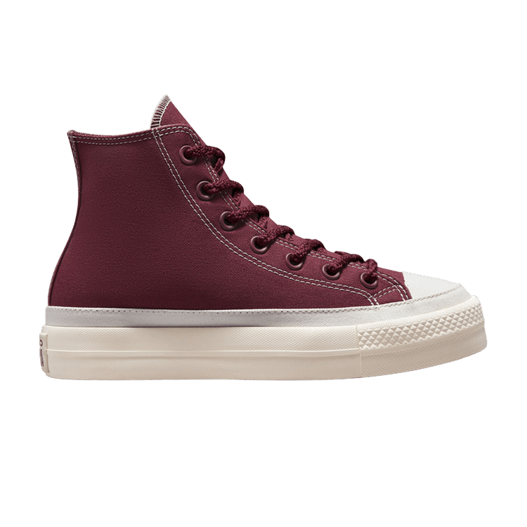 Converse Wmns Chuck Taylor All Star Lift Platform High 'Cherry Vision' — Cherry Vision/Saddle/Egret
