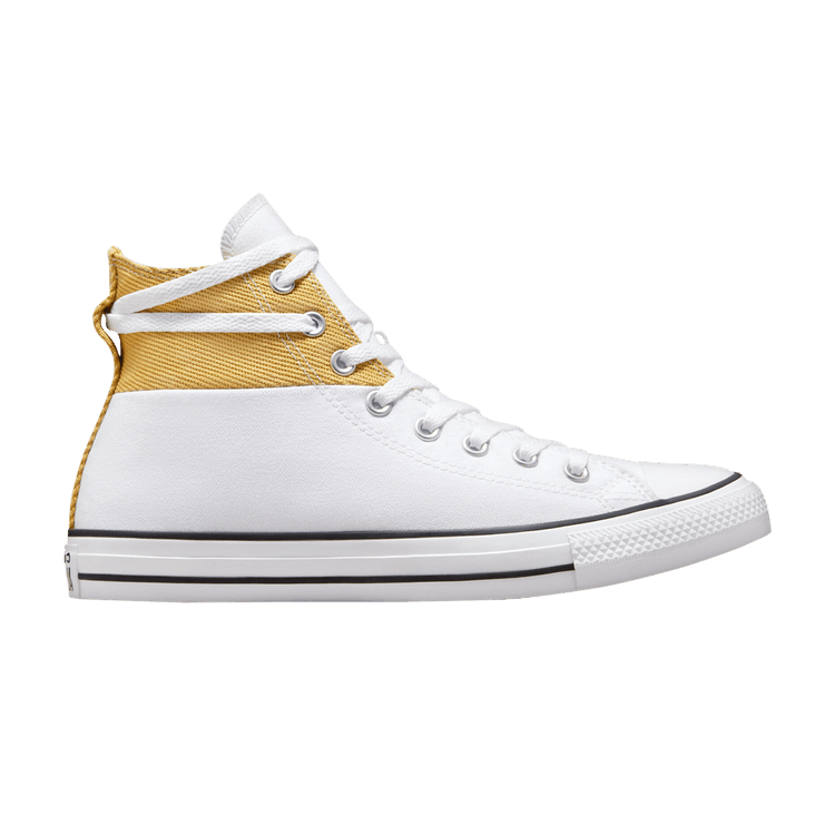 Converse Chuck Taylor All Star High 'Crafted Patchwork - White Open Sesame' — White/Dunescape/Open Sesame