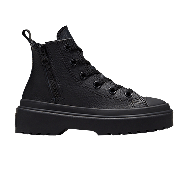 Converse Chuck Taylor All Star Lugged Lift Platform High PS 'Triple Black' — Black/Black/Black