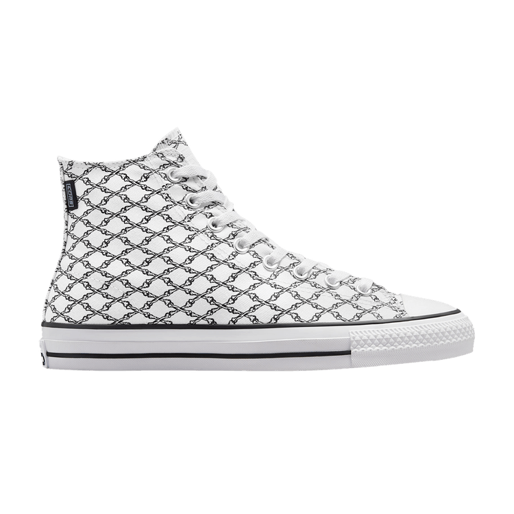 Converse Chuck Taylor All Star Pro High 'Bones' — White/Black/White