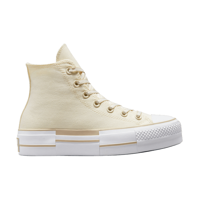 Converse Wmns Chuck Taylor All Star Lift Platform High 'Outline - Oat Milk' — Oat Milk/Egret/White