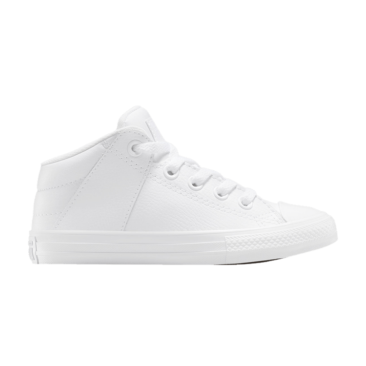 Converse Chuck Taylor All Star Axel Mid PS 'Triple White' — White/White/White