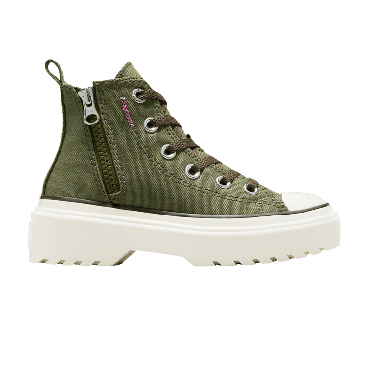 Converse Chuck Taylor All Star Lugged Lift Platform High PS 'Craft Remastered - Utility' — Utility/Egret/Grape Fizz
