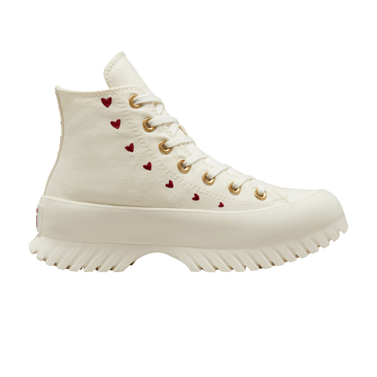 Converse Wmns Chuck Taylor All Star Lugged 2.0 Platform High 'Valentine's Day 2023' — Egret/Yellow