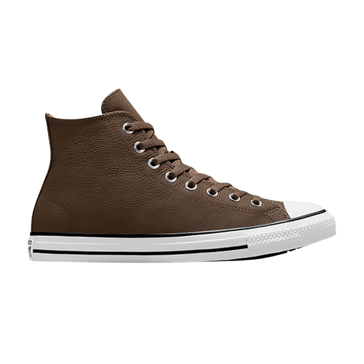 Converse Chuck Taylor All Star Leather High 'Squirmy Worm Brown' — Engine Smoke/Squirmy Worm Brown