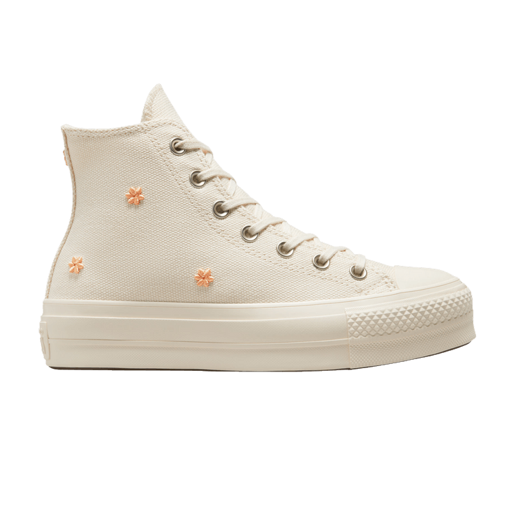 Converse Wmns Chuck Taylor All Star Lift Platform High 'Pearls' — Natural Ivory/Royal Pulse