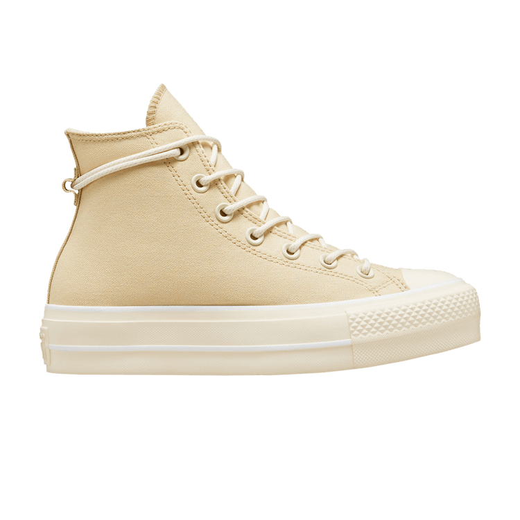 Converse Wmns Chuck Taylor All Star Lift Platform Canvas High 'Oat Milk' — Oat Milk/Oat Milk