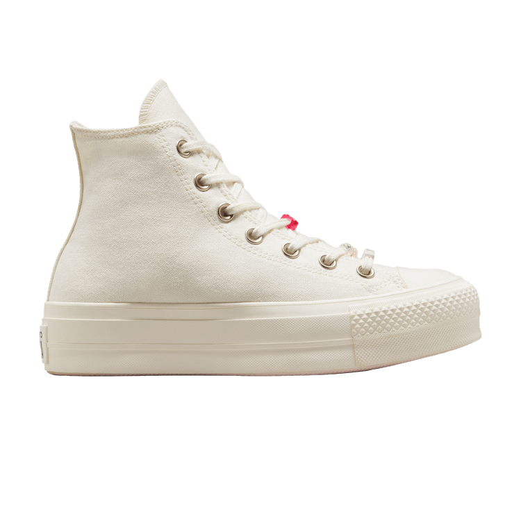 Converse Wmns Chuck Taylor All Star Lift Platform High 'DIY Beads' — Egret/Egret/Black