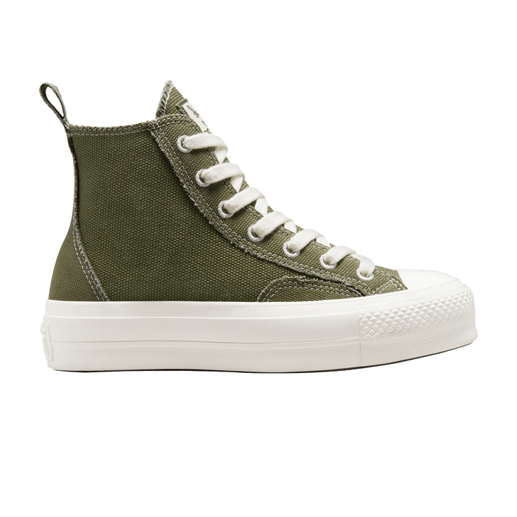 Converse Wmns Chuck Taylor All Star Lift Platform High 'Oversized Patch' — Utility/Egret/Egret