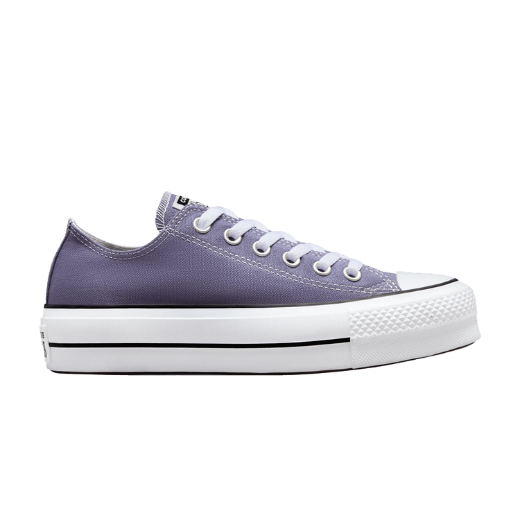 Converse Chuck Taylor All Star Lift Platform Low 'Slate Lilac' — Slate Lilac/White/Black