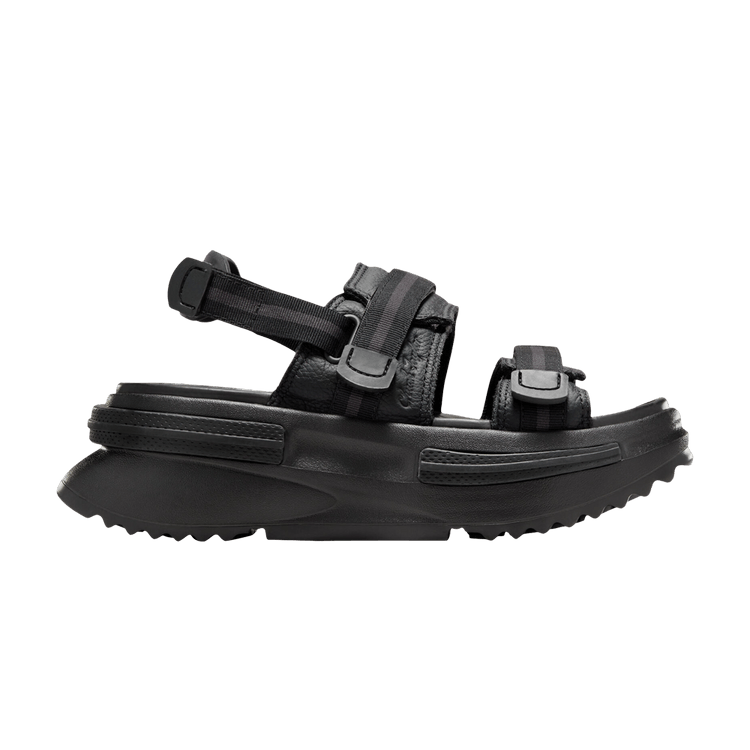 Converse Run Star Utility CX Sandal 'Triple Black' — Black/Black/Black