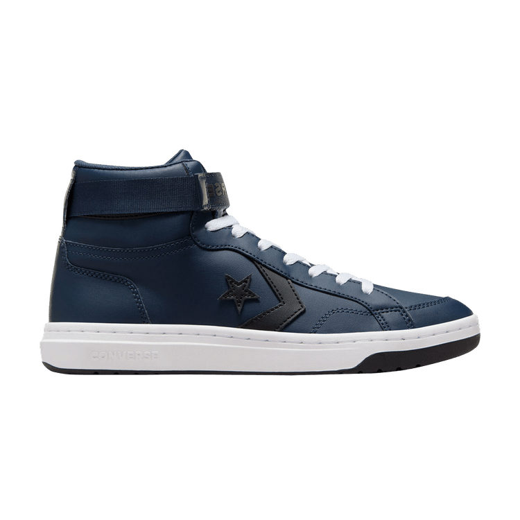 Converse Pro Blaze V2 Leather Mid 'Navy Black' — Navy/Black/White