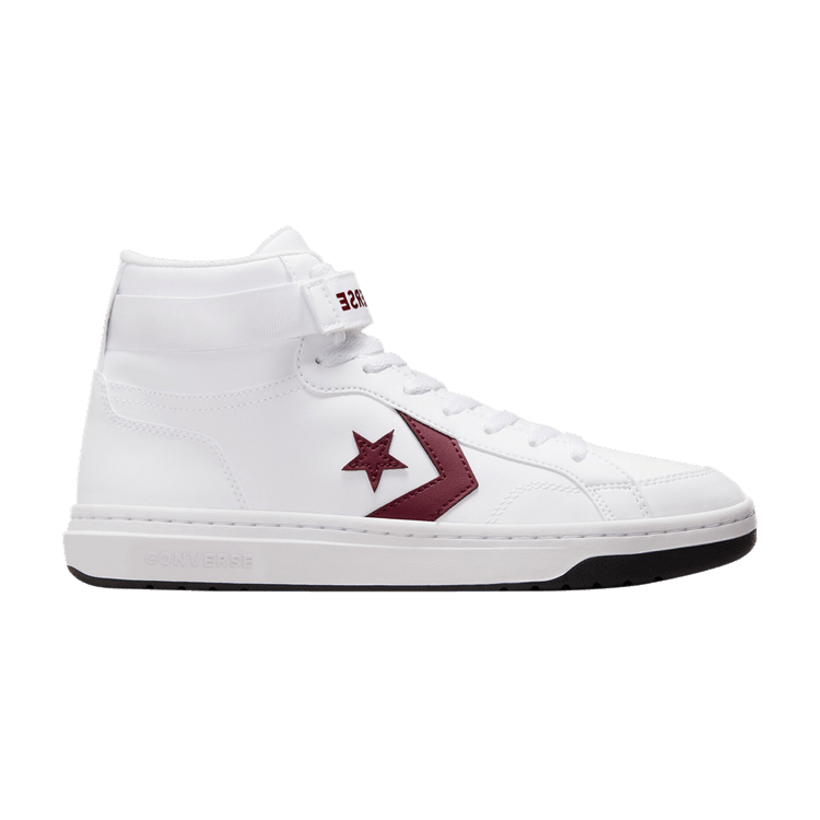 Converse Pro Blaze V2 Leather Mid 'White Cherry Daze' — White/Cherry Daze/White