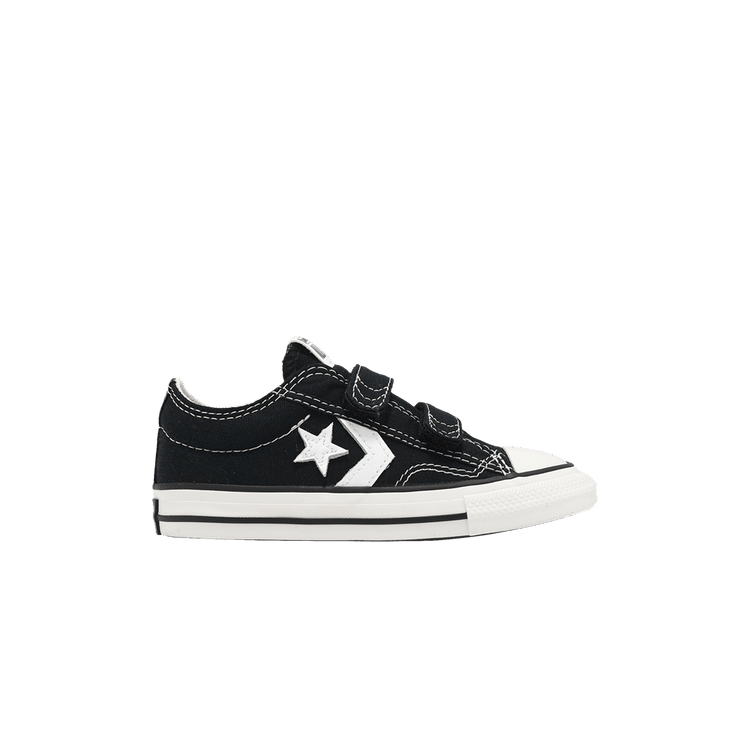 Converse Star Player 76 Easy-On Low TD 'Black Egret' — Black/Vintage White/Egret