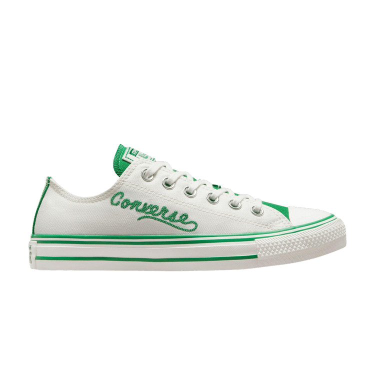 Converse Wmns Chuck Taylor All Star Low 'Retro Varsity' — Vintage White/Vintage White