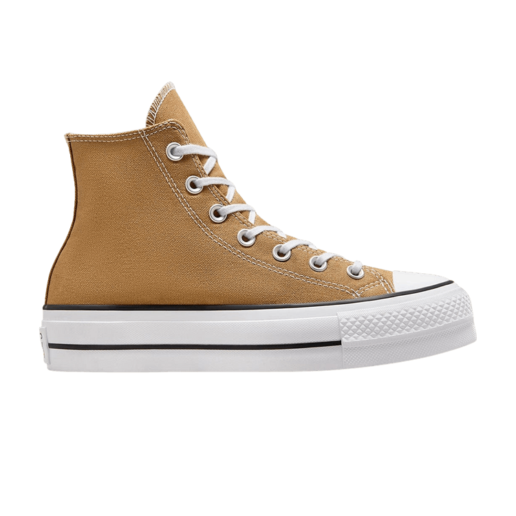 Converse Wmns Chuck Taylor All Star Lift Platform High 'Trek Tan' — Trek Tan/White/Black