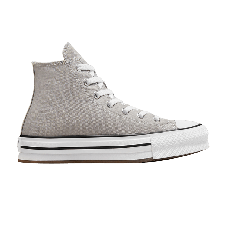 Converse Chuck Taylor All Star EVA Lift Platform High GS 'Totally Neutral' — Totally Neutral/White/Black
