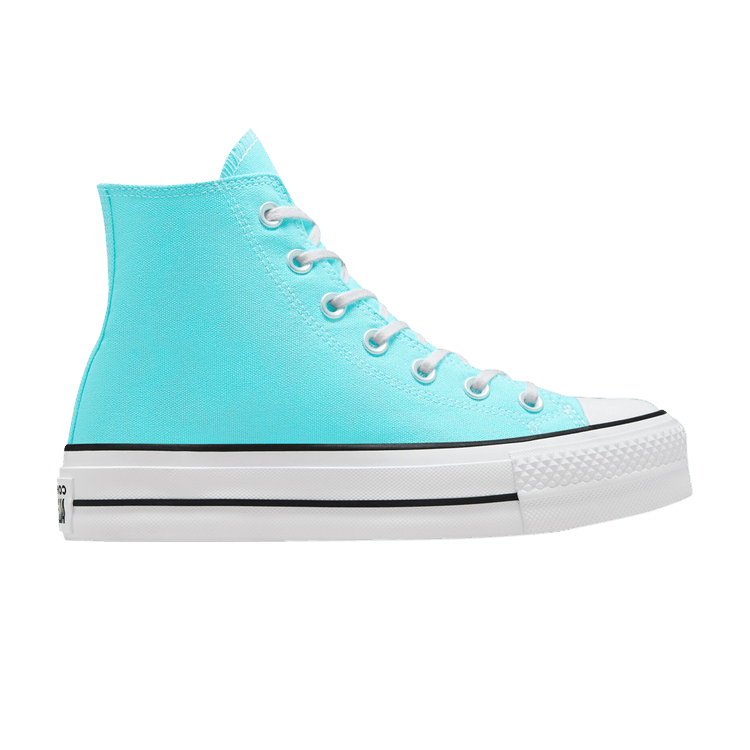 Converse Wmns Chuck Taylor All Star Lift Platform High 'Triple Cyan' — Triple Cyan/White/Black
