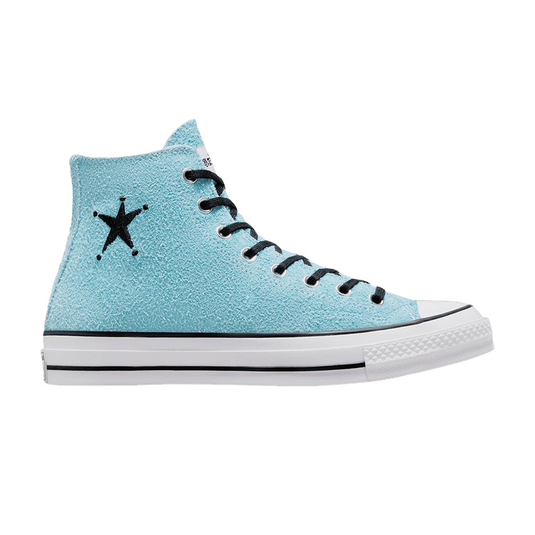 Stussy x Converse Chuck 70 High 'Sky Blue' — Sky Blue