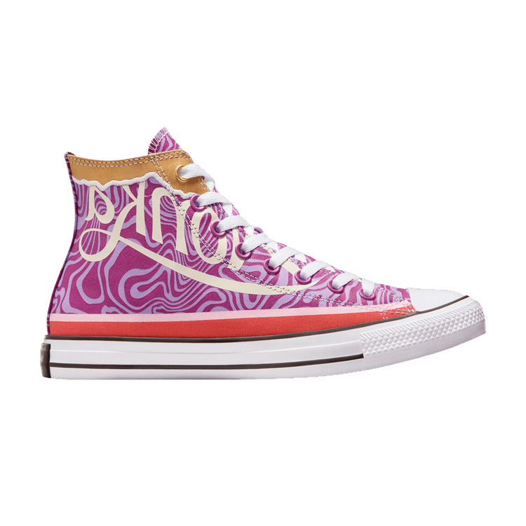 Willy Wonka x Converse Chuck Taylor All Star High 'Swirl' — Pixel Purple/White/Black