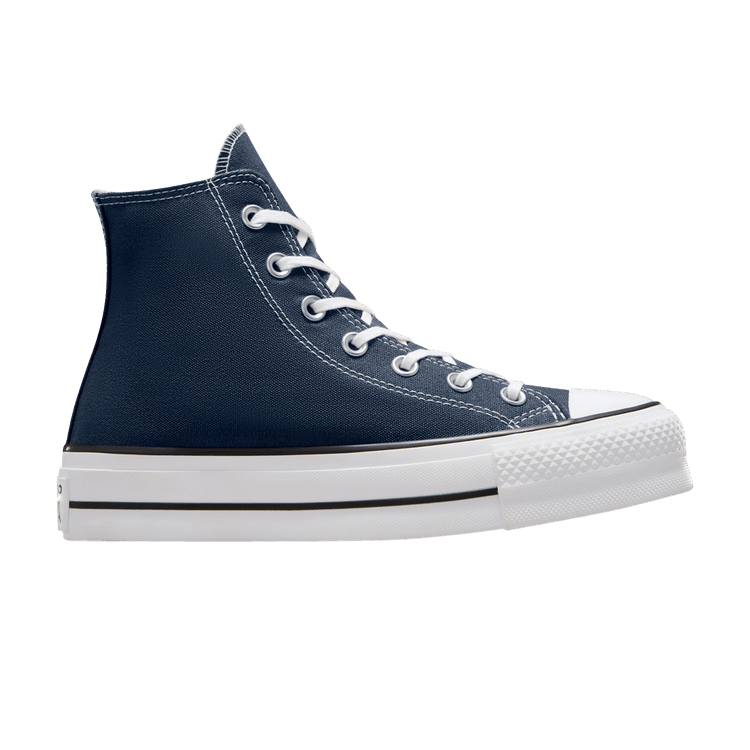 Converse Wmns Chuck Taylor All Star Lift Platform High 'Navy' — Navy/White/Black