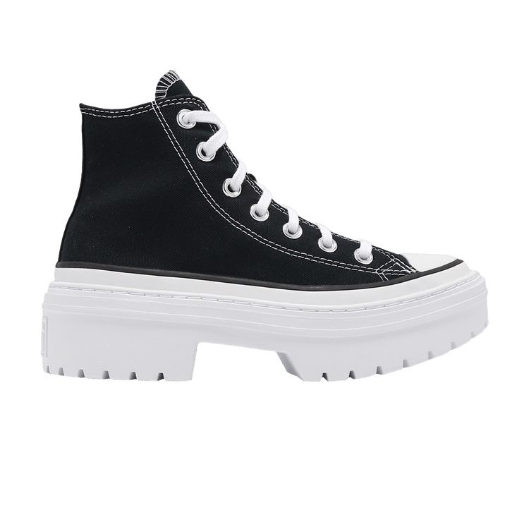 Converse Wmns Chuck Taylor All Star Lugged Heel Platform High 'Black White' — Black/White/Egret