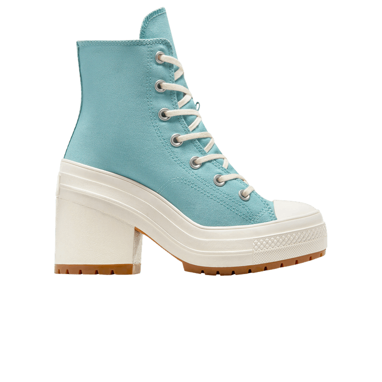 Converse Wmns Chuck 70 De Luxe Heel High 'Infinity Pool' — Infinity Pool/Egret/Black