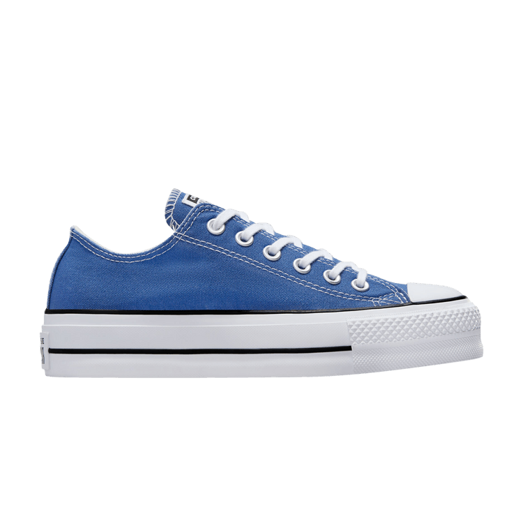 Converse Wmns Chuck Taylor All Star Lift Platform Low 'Armor Blue' — Armor Blue/White/Black
