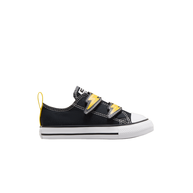 Converse Chuck Taylor All Star EasyOn Low TD 'Electric Bolt' — Black/Golden Wren