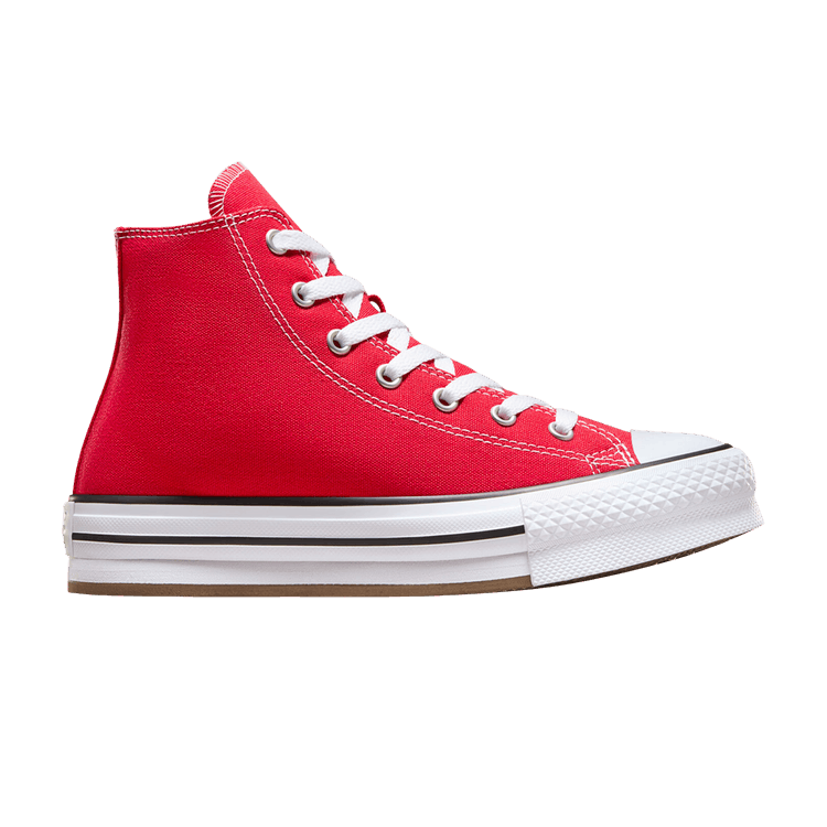 Converse Chuck Taylor All Star EVA Lift Platform High GS 'Red' — Red/White/Black