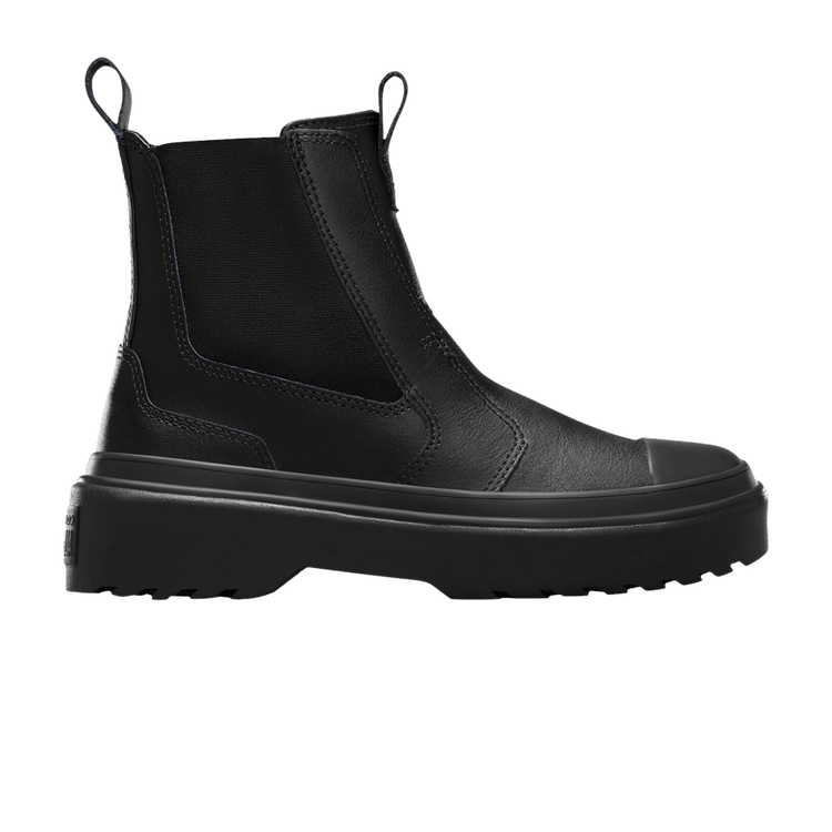 Converse Chuck Taylor All Star Lugged Chelsea Boot GS 'Triple Black' — Black/Black/Black