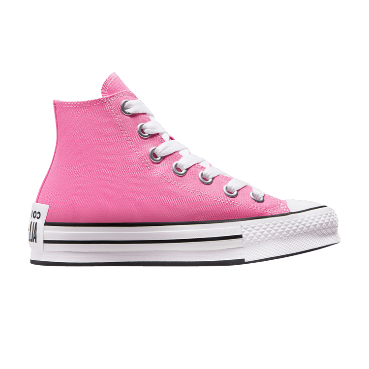 Converse Chuck Taylor All Star EVA Lift Platform High GS 'Sketch - Pink' — Pink/White/Black