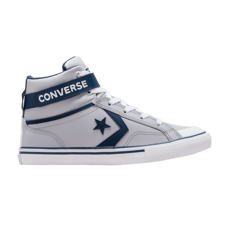 Converse Pro Blaze Strap Leather High GS 'Ghost Town Navy' — Ghost Town/Navy/White