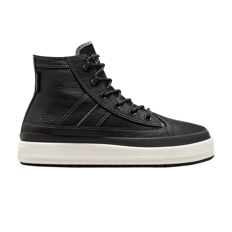 Converse Chuck Taylor All Star Equip Waterproof High 'Black Vintage White' — Black/Black/Vintage White