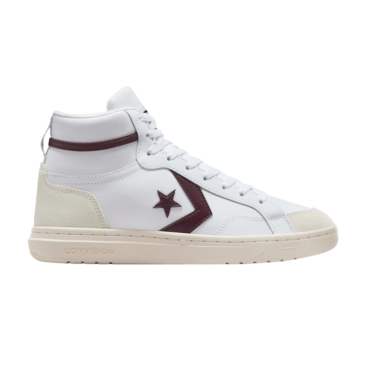 Converse Pro Blaze Classic Mid 'White Bloodstone' — White/Bloodstone/Egret