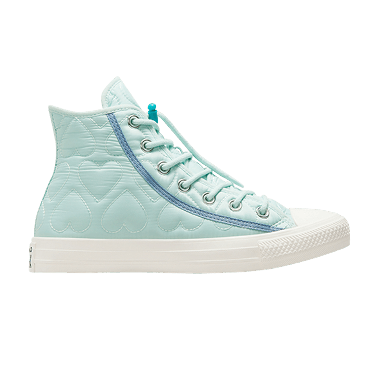 Converse Wmns Chuck Taylor All Star High 'Quilted' — Chance Of Rain Blue/Cocoon Blue