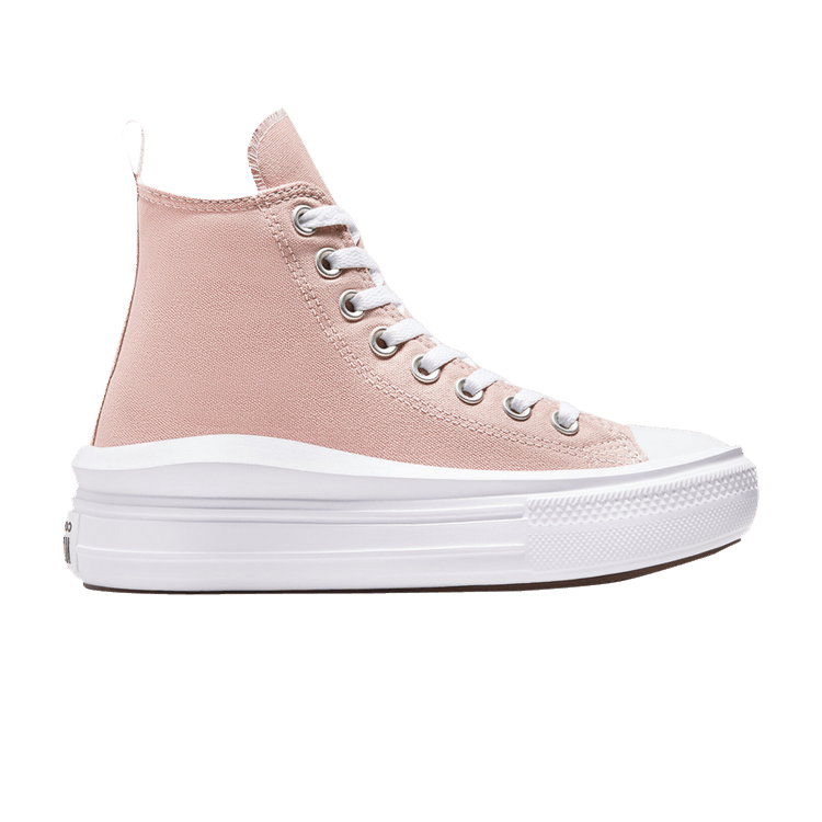 Converse Chuck Taylor All Star Move Platform High GS 'Static Pink' — Static Pink/White/Black