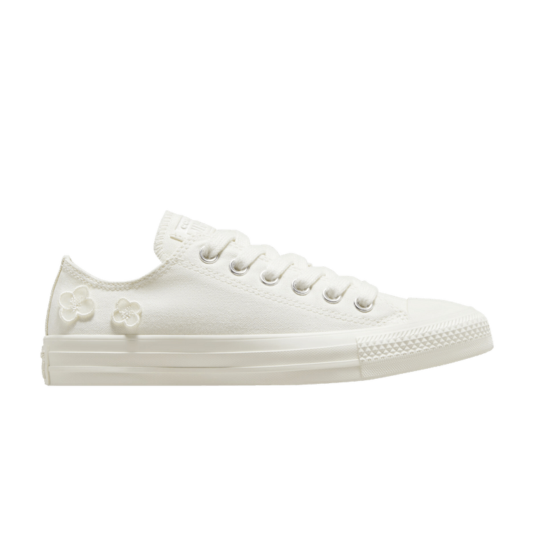 Converse Wmns Chuck Taylor All Star Low '3D Flowers' — Egret/Egret/Egret