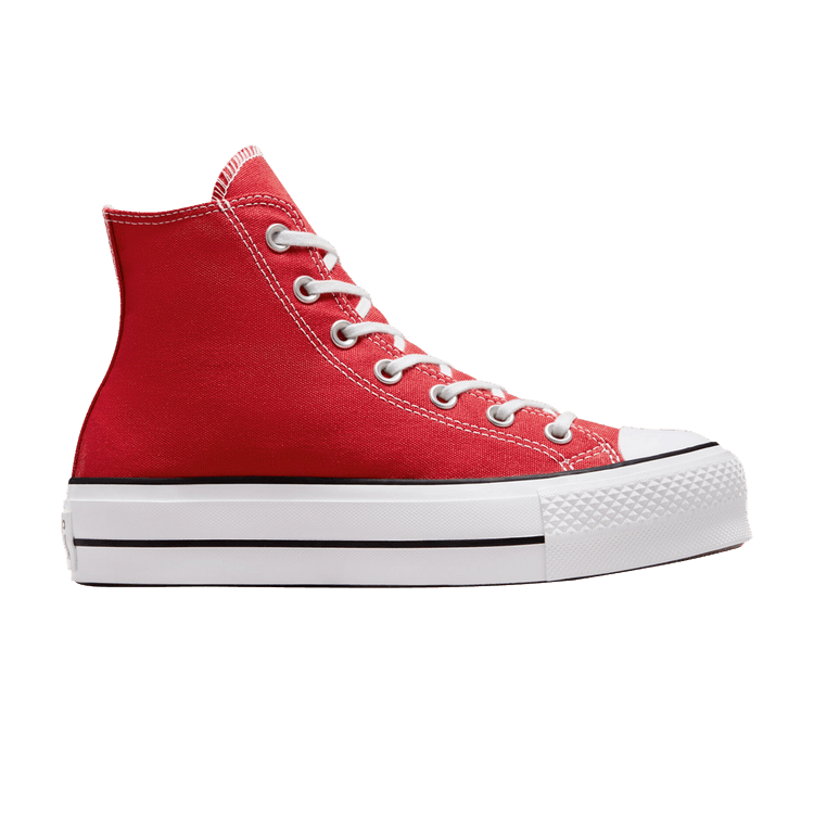 Converse Wmns Chuck Taylor All Star Lift Platform High 'Red' — Red/White/Black