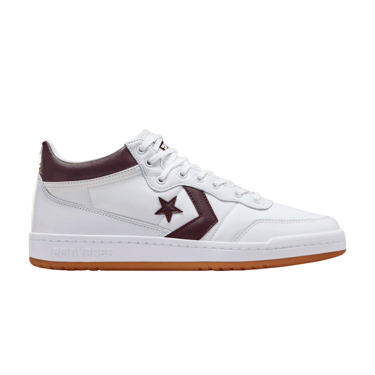 Converse Fastbreak Pro Mid 'White Bloodstone' — White/Bloodstone/White
