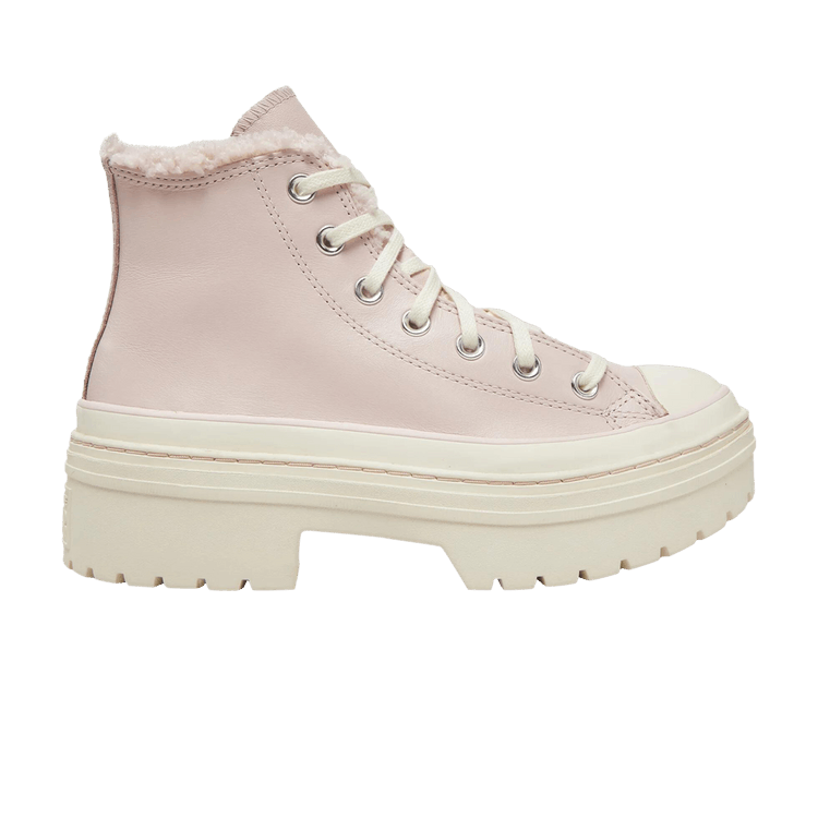 Converse Wmns Chuck Taylor All Star Lugged Heel Platform High 'Sherpa - Blush Hush' — Blush Hush