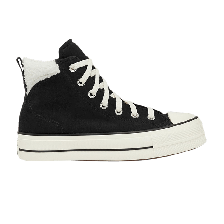Converse Chuck Taylor All Star Lift Platform High 'Puff - Black Egret' — Black/Egret/Black
