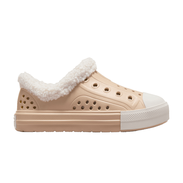 Converse Chuck Taylor All Star Play Lite CX Low PS 'Sherpa - Warm Quarry' — Warm Quarry/Egret/Egret