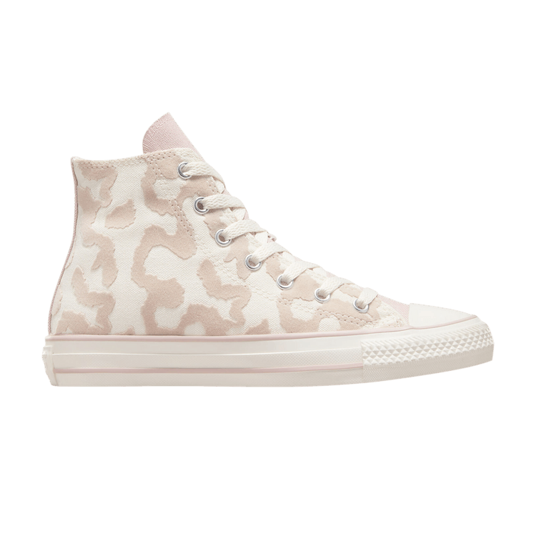Converse Chuck Taylor All Star High GS 'Leopard' — Egret/Flush Stone/Egret